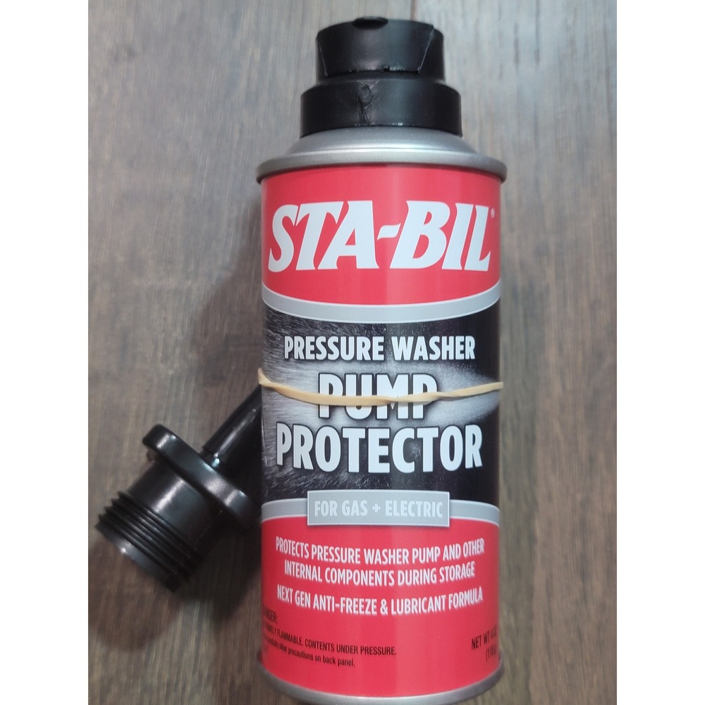 4x STA-BIL Pressure Washer Pump Protector For Gas/Electric/Water Pumps NextGen